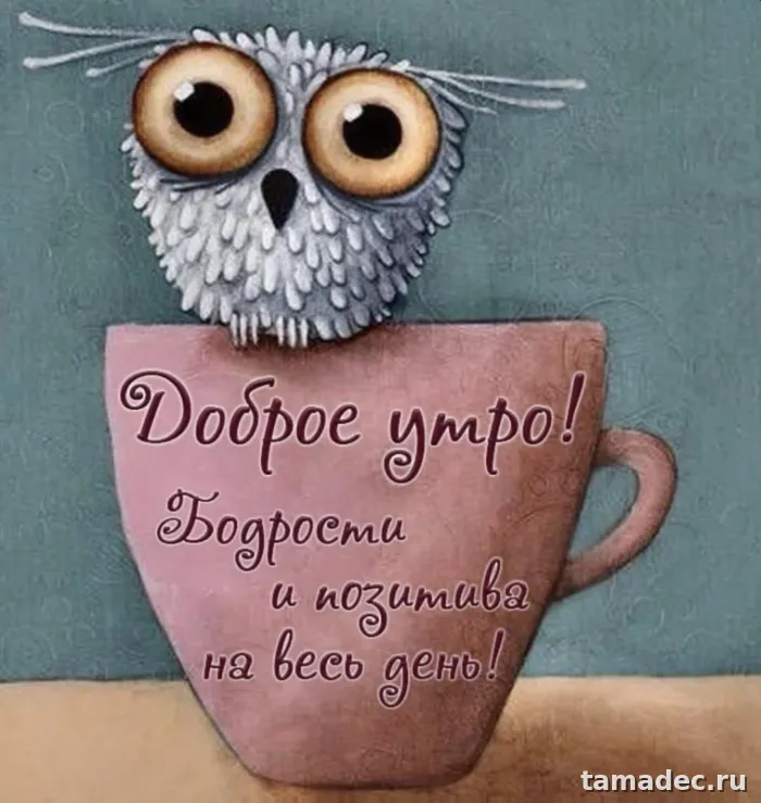 Супер картинки с Добрым утром. Картинки Доброе утро - позитивные и прикольные&nbsp;