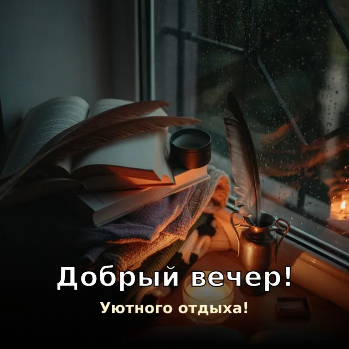 Красивые картинки Добрый вечер. Тёплый вечер