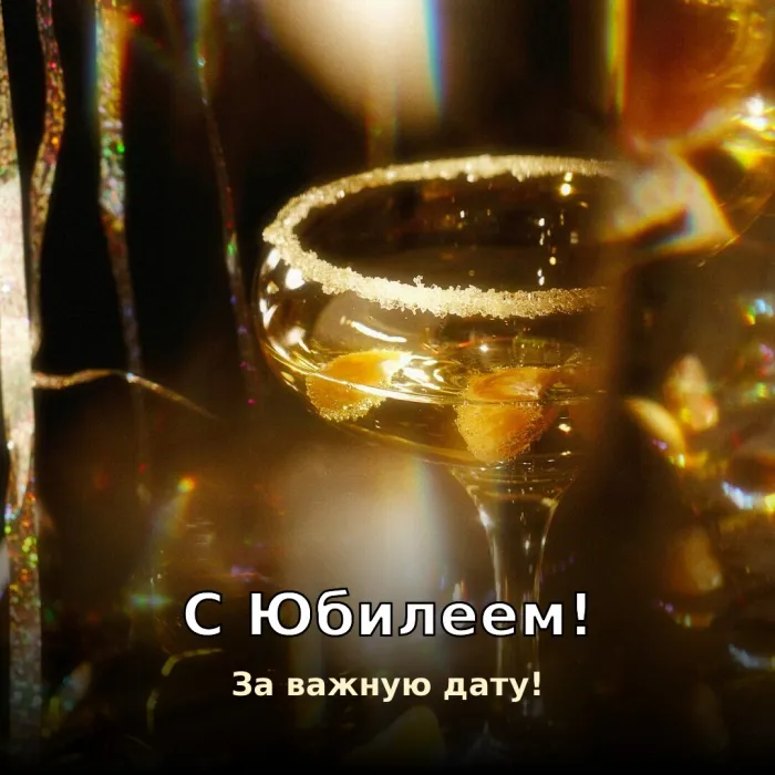Красивые картинки с Юбилеем (15 шт.). С Юбилеем — за важную дату
