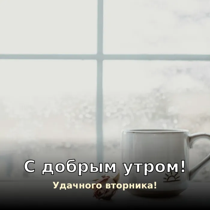 Картинки Доброго утра вторника. С добрым утром во вторник