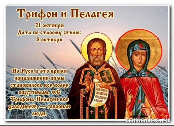 Картинки Трифон и Пелагея (25 открыток). Красивые открытки