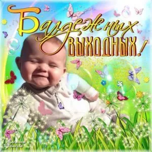Картинки "Хороших и отличных выходных" . Картинки пожелания "Хороших выходных"
