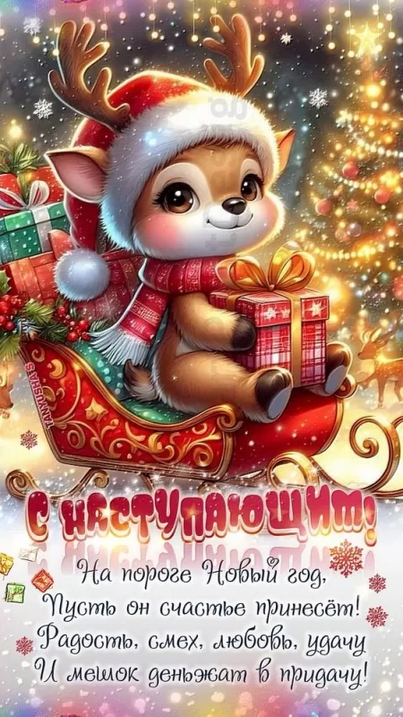Картинки "С Наступающим Новым годом". С наступающим Новым годом - картинки с пожеланиями