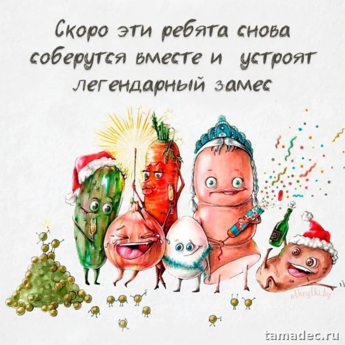 Прикольные картинки на Новый год. Прикольные картинки про Новый год