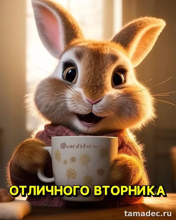 Картинки Доброго утра вторника. Прикольные картинки Доброго утра вторника