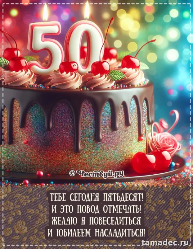Открытки с Юбилеем 50 лет женщине . Открытки с Юбилеем 50 лет женщине