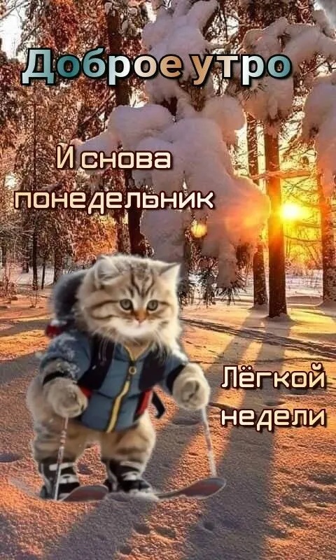 Картинки с понедельником. Красивые картинки С понедельником!