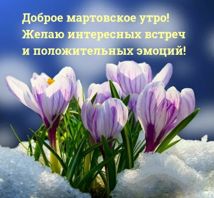 Красивые картинки и гифки Доброе утро марта. Красивые картинки Доброе утро марта