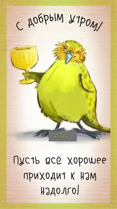 Прикольные картинки Доброе утро . Прикольные картинки Доброе утро