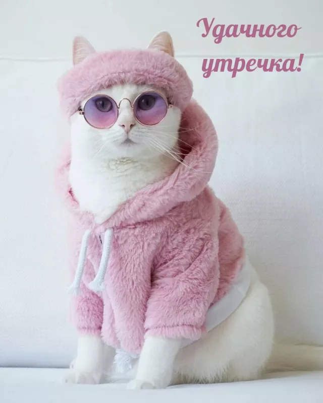 Картинки котиков с добрым утром. Картинки &nbsp;"Доброе утро котик"