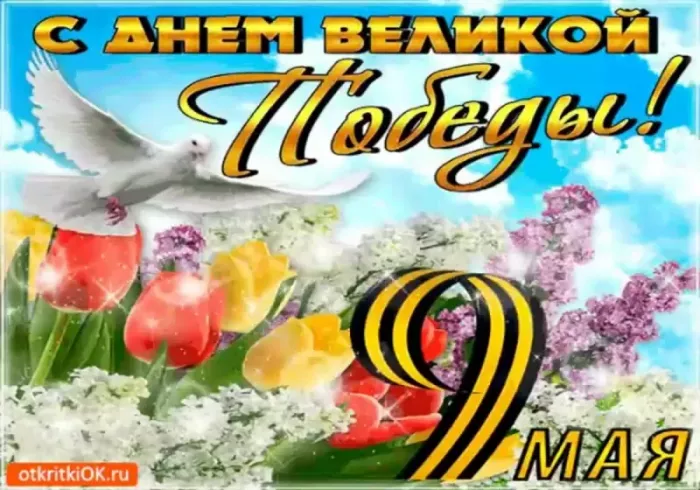  Открытка с 9 мая . Картинки с Днем победы