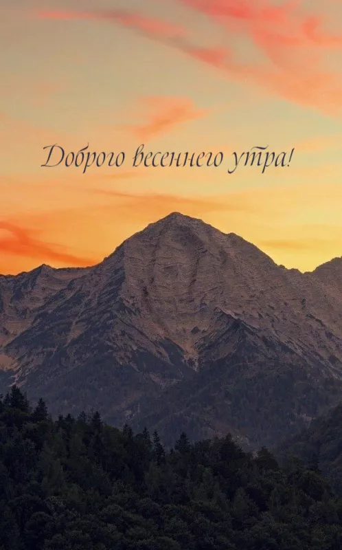 Красивые весенние картинки Доброго утра. Картинки с Добрым утром и днем весенние