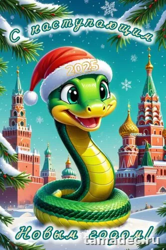 Картинки с наступающем новым годом 2025 . Красивые открытки с новым годом 2025