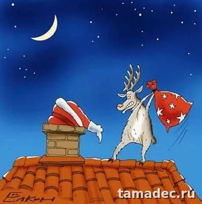Прикольные картинки на Новый год. Прикольные картинки с наступающим новым годом