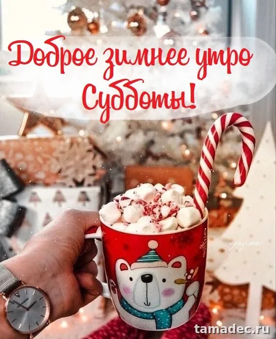 Красивые новогодние картинки Доброе утро. Доброе утро картинки зимние скачать бесплатно