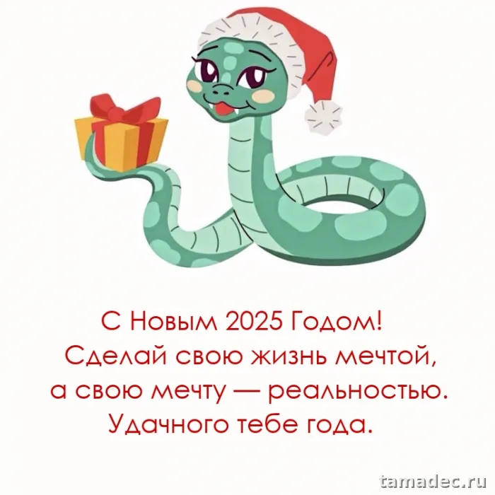 Картинки с наступающем новым годом 2025 . Картинки с новым 2025 годом змеи
