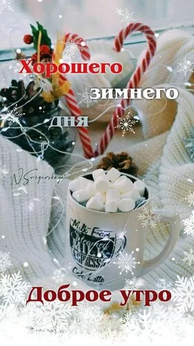 Картинки Доброго зимнего дня. Добрый день картинки пожелания красивые зимние