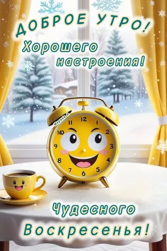 Картинки Доброе утро воскресенья. Доброе утро воскресенья картинки пожелания летние