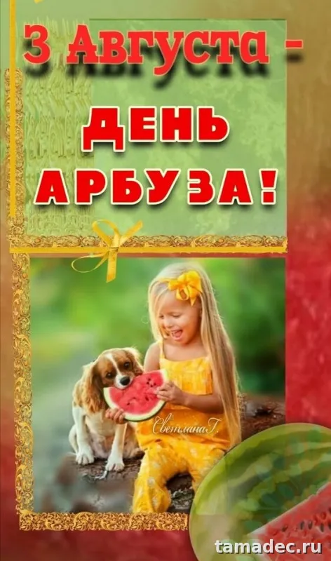 Картинки с Днем арбуза (90 открыток). С днем арбуза картинки прикольные