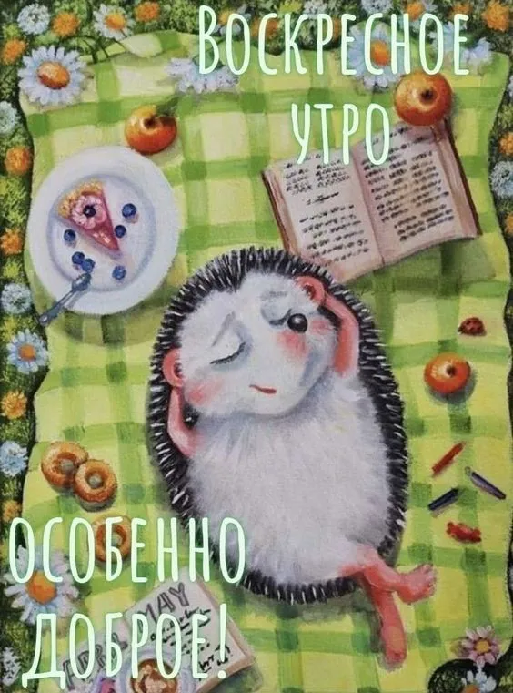 Картинки Доброе утро воскресенья. 