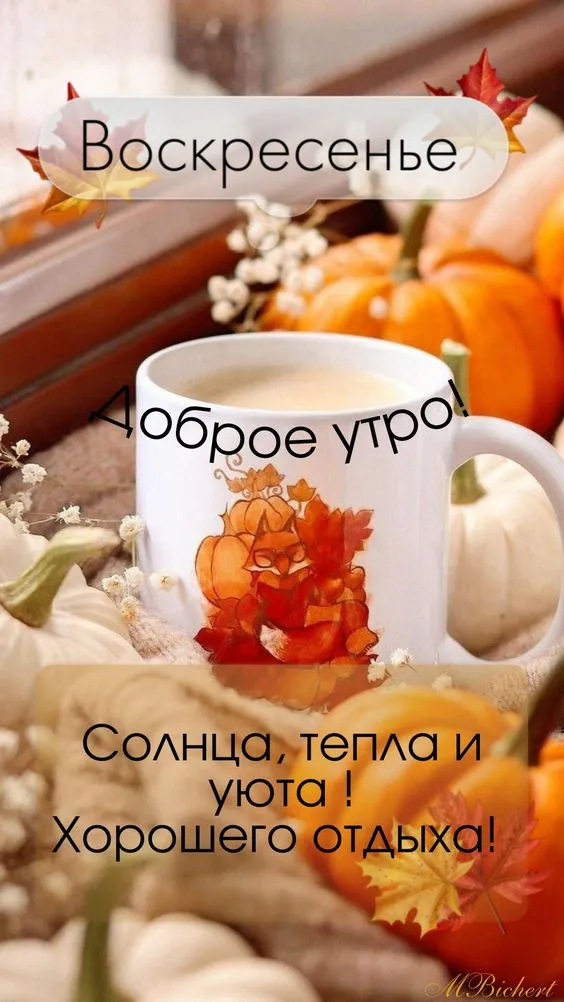Картинки Доброе утро воскресенья. 