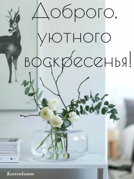 Картинки Доброе утро воскресенья. 