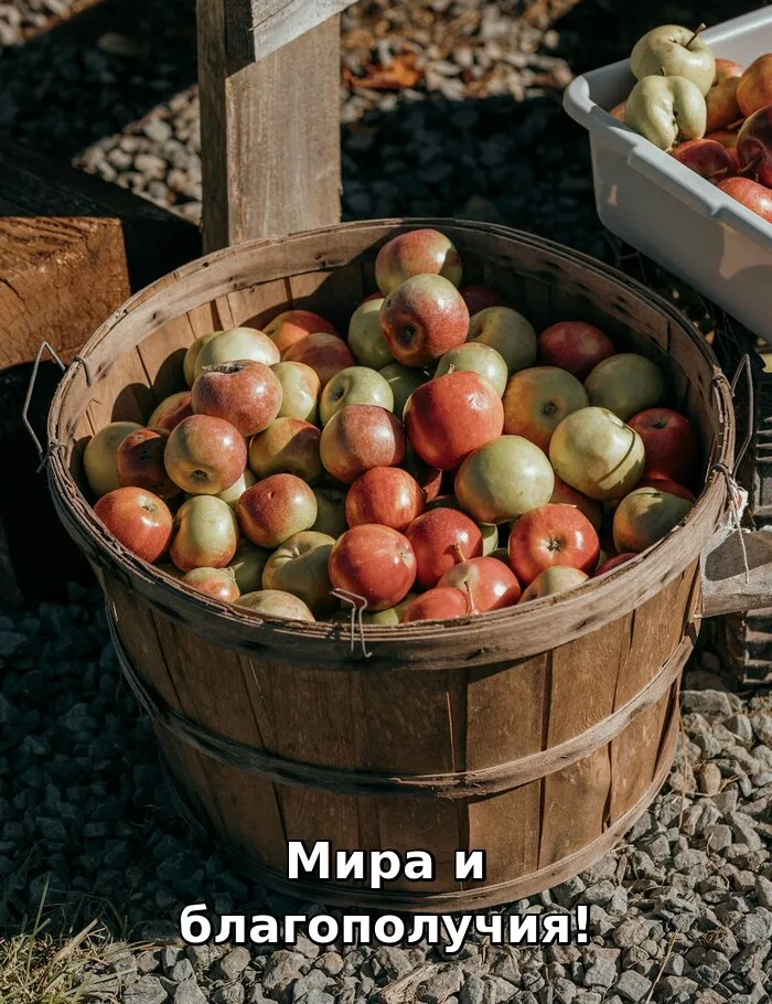 Картинки с Яблочным Спасом. 