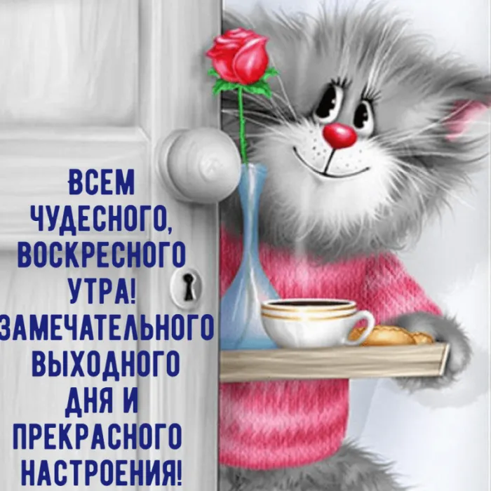 Картинки Доброе утро воскресенья. 