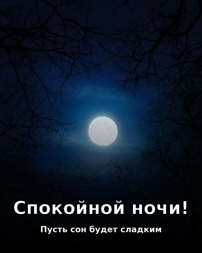 Луна над тихим полем