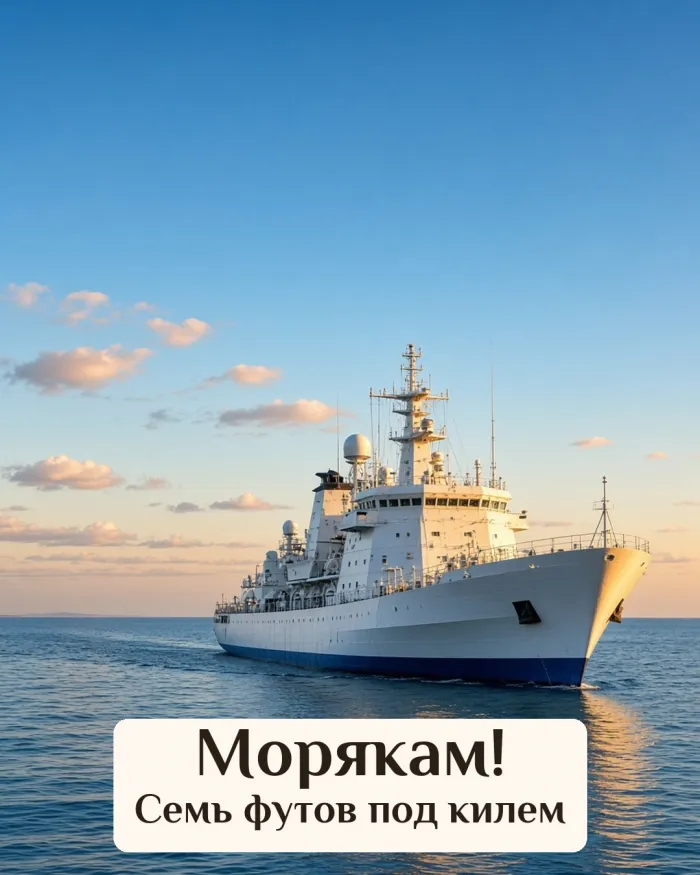 Морякам! Семь футов под килем
