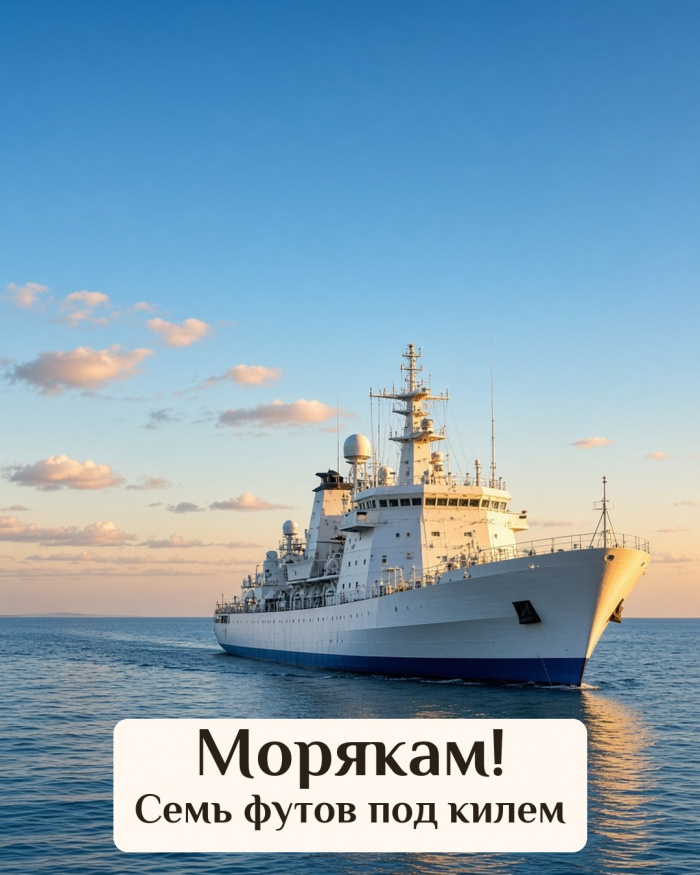 Морякам! Семь футов под килем